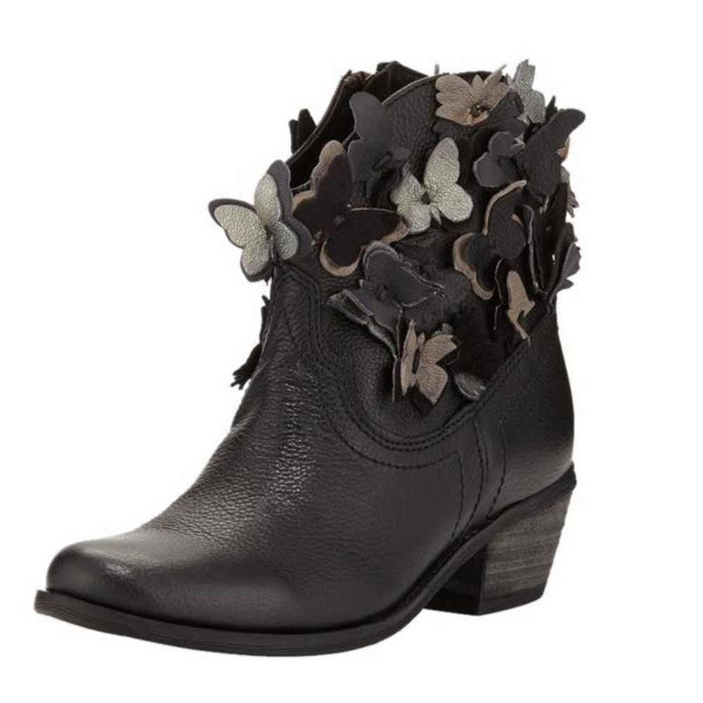 Sheridan Mia Savvy Butterfly Appliqué Western Boot